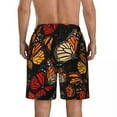 Bathing Suit Color Butterfly Board Shorts Summer Animal Print Classic