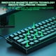 thumbnail image 4 of Teclado Aula WIN60 HE 60% mecánico para juegos con cable RGB, 4 of 9