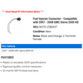 thumbnail image 2 of Fuel Injector Connector - Compatible with 2007 - 2008 GMC Sierra 3500 HD, 2 of 2