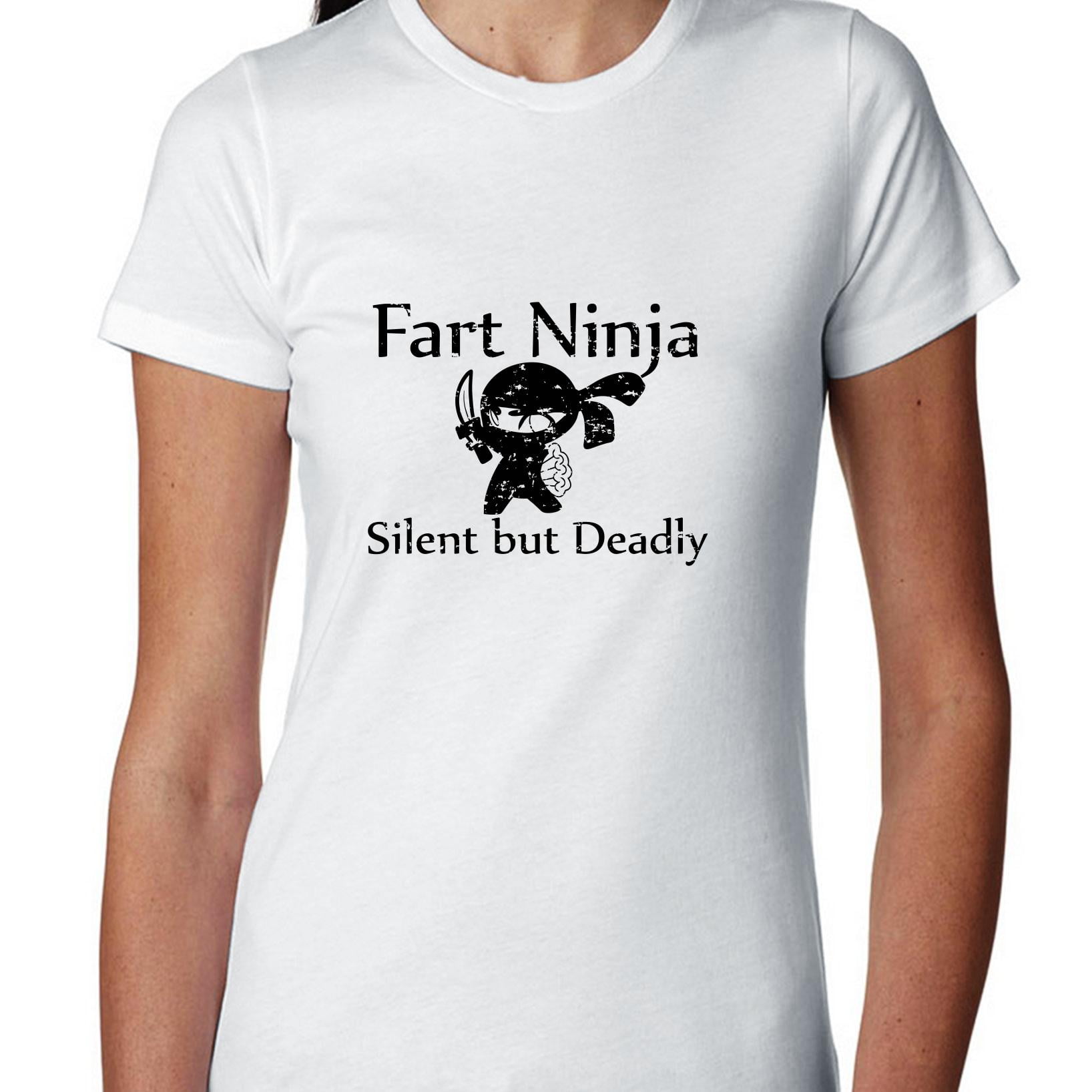 fart ninja silent but deadly t shirt