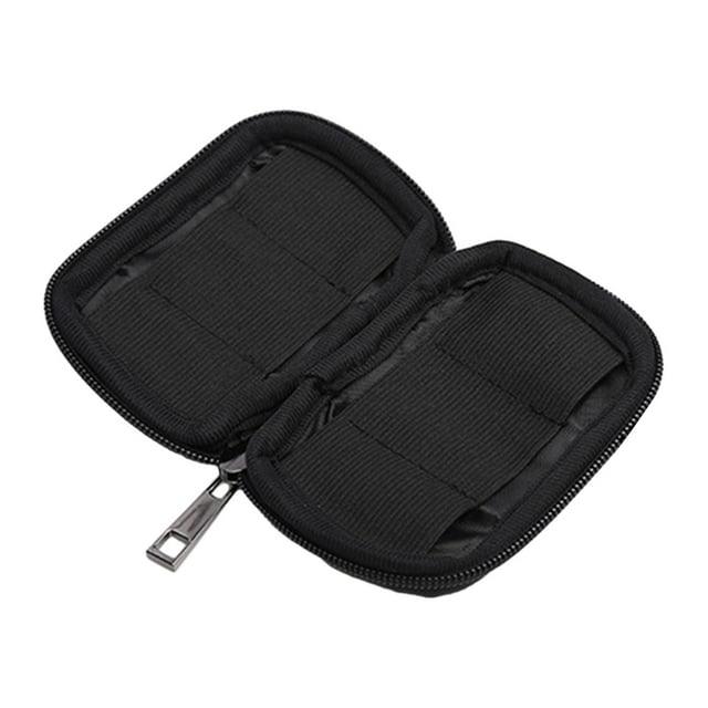 Bolsa de almacenamiento USB Kit de bolsa de almacenamiento Caja de unidad flash USB U para estuche de unidad USB Flash 6 ranuras pequeñas