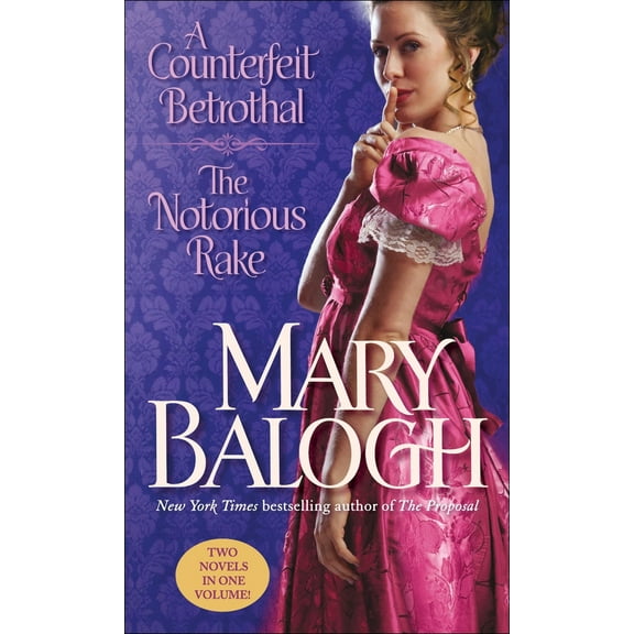 Pre-Owned A Counterfeit Betrothal/The Notorious Rake: Two Novels in One Volume (Mass Market Paperback) 0440245478 9780440245476
