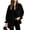 Black, variant on Domzest Womens Corduroy Shirt Jacket Button Down Frayed Hem Lapel Shirt Jackets 2026 Fall Casual Oversized Outerwear with Chest Pocket Beige L