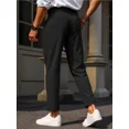 thumbnail image 3 of Pantalones De Vestir Hombre Con Cintura Ajustable Para Cómod, 3 of 8