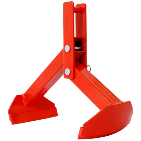 

Steel Drum Lifter - Secure Reliable Heavy Duty 1100 lbs Working Load Limit (WLL) RED COLOR