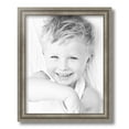 thumbnail image 2 of ArtToFrames 12x15 inch Muted Warm Silver Picture Frame, Silver MDF Poster Frame (4681), 2 of 8