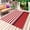 Red, variant on Anchor Navy Blue Outdoor Rug 6x9 Ft - Reversible Patio Rug Outdoor Camping Rugs, Red Nautical White Geometric Stripes Washable Indoor Outdoor Area Rugs, Non-Slip Outdoor Carpet Runner for Deck/Porch