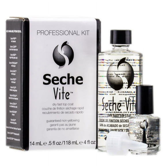 Seche Vite Dry Fast Top Coat Professional Kit ( 3 Piece Set)