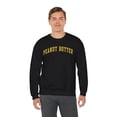 thumbnail image 6 of Peanut Butter Sweatshirt Gifts Crew Neck Shirt Long Sleeve Unisex, 6 of 7
