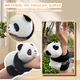 thumbnail image 2 of 1pcz Pulsera Panda Peluche Belug, Negro Blanco, 2 of 5