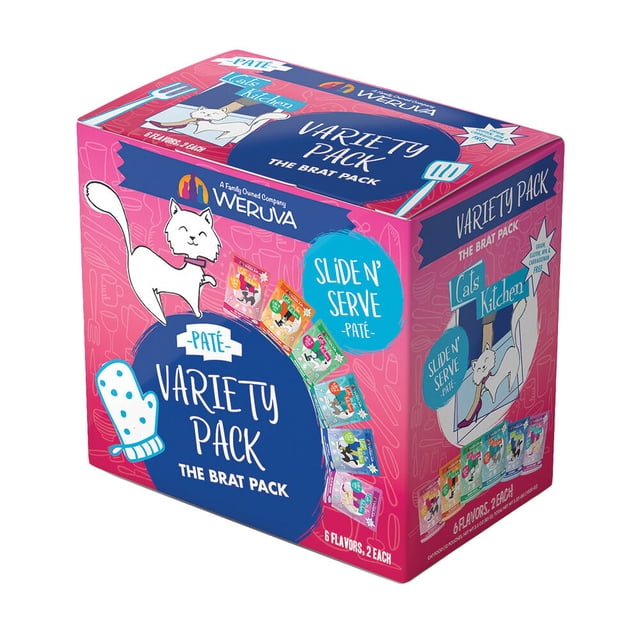 Pouch Feline - The Brat Pack - 85 g - 12 pk - Pate - Nourriture Humide pour Chat