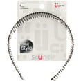 thumbnail image 2 of (2 pack) Scunci Real Style U Got This Headband, Metallic, 2 of 3