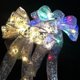 thumbnail image 3 of Cinta LED para decoración del árbol de Navidad, luces iluminadas, lazo, decoración colgante para el hogar de Navidad, 2 unidades, color plateado, 3 of 5