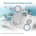 thumbnail image 3 of VTech Bluetooth DECT 6.0 Expandable Cordless Phone with Connect to Cell and Answering System (2 Handsets, Silver), VT VS112-27, 3 of 13
