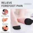 thumbnail image 3 of Ball of Foot Cushion Socks Women's Toe Cover with Padding Toe Topper Liner Socks No Show Half Socks with Sponge Cushion, 3 of 6