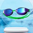 thumbnail image 4 of Gafas de natación profesionales Wdftyju antivaho visión amplia verde, 4 of 8