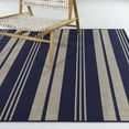 thumbnail image 5 of Balta Marvin Striped Patio Area Rug 7'10" x 10' - Navy Blue, 5 of 5