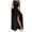 Black dresses for women, variant on Dresses for Women Formal One Shoulder Empire Waist Pleated Swing Slit Keyhole Dresses Sleeveless Slash Neck Solid Summer Maxi Formal Dress Black XXL