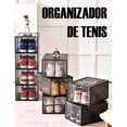 thumbnail image 3 of Zapatero Caja Organizador de Zapatos Tenis Apilable Transparente 12pzs, 3 of 8
