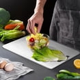 thumbnail image 5 of Horivan Titanium Cutting Board Double Sided Kitchen Chopping Board with Dishwasher Safe Durable Non Slip Surface for Fruits Vegetables Meat Prep Home Cooking Essentials, 5 of 7