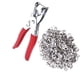 thumbnail image 2 of Metal Poppers Sujetadores a presión Ropa Camisas Accesorios de costura Botones Alicates de presión manual 9,5mm 100 Piezas Methold GJ3207-01, 2 of 6