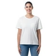thumbnail image 2 of Time and Tru Women's Boyfriend Short Sleeve Pocket Tee, 2-Pack, Sizes XS-XXXL, 2 of 19