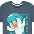 thumbnail image 3 of Pokémon - Quaxly Stats - Youth Short Sleeve Graphic T-Shirt, 3 of 5
