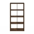 thumbnail image 4 of Furinno CUBICLE Book Shelf, 8-Cube Thick Frame Bookshelf, Horizontally & Vertically Reversible Bookcase with Open Back, 14.6 x 30 x 57.9, for Living Room, Bedroom, Home Office, Amber PINE, 4 of 6