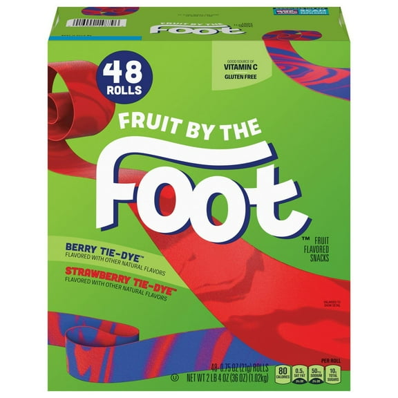 Betty Crocker Fruit By The Foot Fruit Snacks Variety Pack - 48 ct Packaging may vary