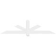 thumbnail image 2 of 72"W x 18"H x 2"D x 4"F, 6/12 Pitch, Kennewick Architectural Grade PVC Gable Bracket, 2 of 8