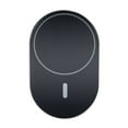thumbnail image 1 of Powerology 15W MagSafe Compatible Metallic Vent Mount for iPhone - Black, 1 of 3