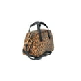 thumbnail image 3 of Time and Tru Women's Faux Fur Mini Satchel Bag with Crossbody Strap, Leopard, 3 of 5