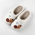 thumbnail image 2 of Cozy Winter Slippers For Women Fashion Halloween Print Shoes Comfortable Indoor Slides With Sole Casual Home Footwear, 2 of 9