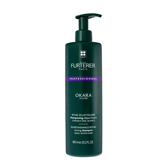 Champú Rene Furterer OKARA SILVER tonificante 600 ml para cabello rubio