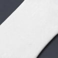 thumbnail image 4 of YEMNPIOS 6 Pairs Loose Fit Socks Non Binding Wide Calf for Men Women Plus Size White, 4 of 6