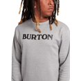 thumbnail image 3 of Burton Oak Crew Sweatshirt Mens Gray Heather W21 Medium, 3 of 5