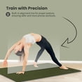 thumbnail image 6 of Gogokiwi Extra Wide Yoga Mat for Men Women (72"L x 36"W) Non Slip Fitness & Exercise Mat with Alignment Marks for Yoga, Pilates, Floor Workouts (Olive Green, Extra Cushion (1/2 inch Thick)), 6 of 6