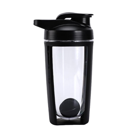 500ml Shaker Bottle for Protein Powder | Handheld Sports Water Cup with Leak-Proof Lid & Built-in Mixer | Insulated Gym Water Bottle for Running & Exercise | Includes 1 Cup & 1 Mixing Ball
