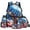 American Flag Bald Eagle, variant on Yspwyqan Cherry Blossom Axolotl Backpack Set for Teens, Girls Lunchbox Set 4Pcs, 17 Inch Trendy Large Capacity School Backpack Fits 13 Inch Laptop for High School Hiking