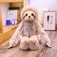 thumbnail image 3 of unidad de muñeco perezoso realista de 50cm/70cm, juguetes de peluche para niños, muñeca encantadora para novia, los mejores regalos, 3 of 5