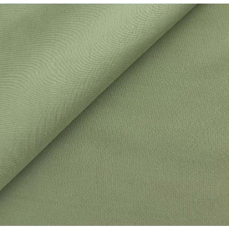 Poly Cotton Broadcloth 60 Inch Fabric by the Yard (F.E. (Sage) 