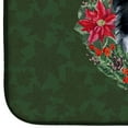 thumbnail image 4 of Bernese Mountain Dog Poinsetta Wreath Dish Drying Mat, 4 of 7