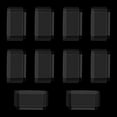 thumbnail image 6 of 5Pcs Game Cartridge Clear Case For 1000 3000 Clear Storage Collection Case Plastic Case Display Box, 6 of 8