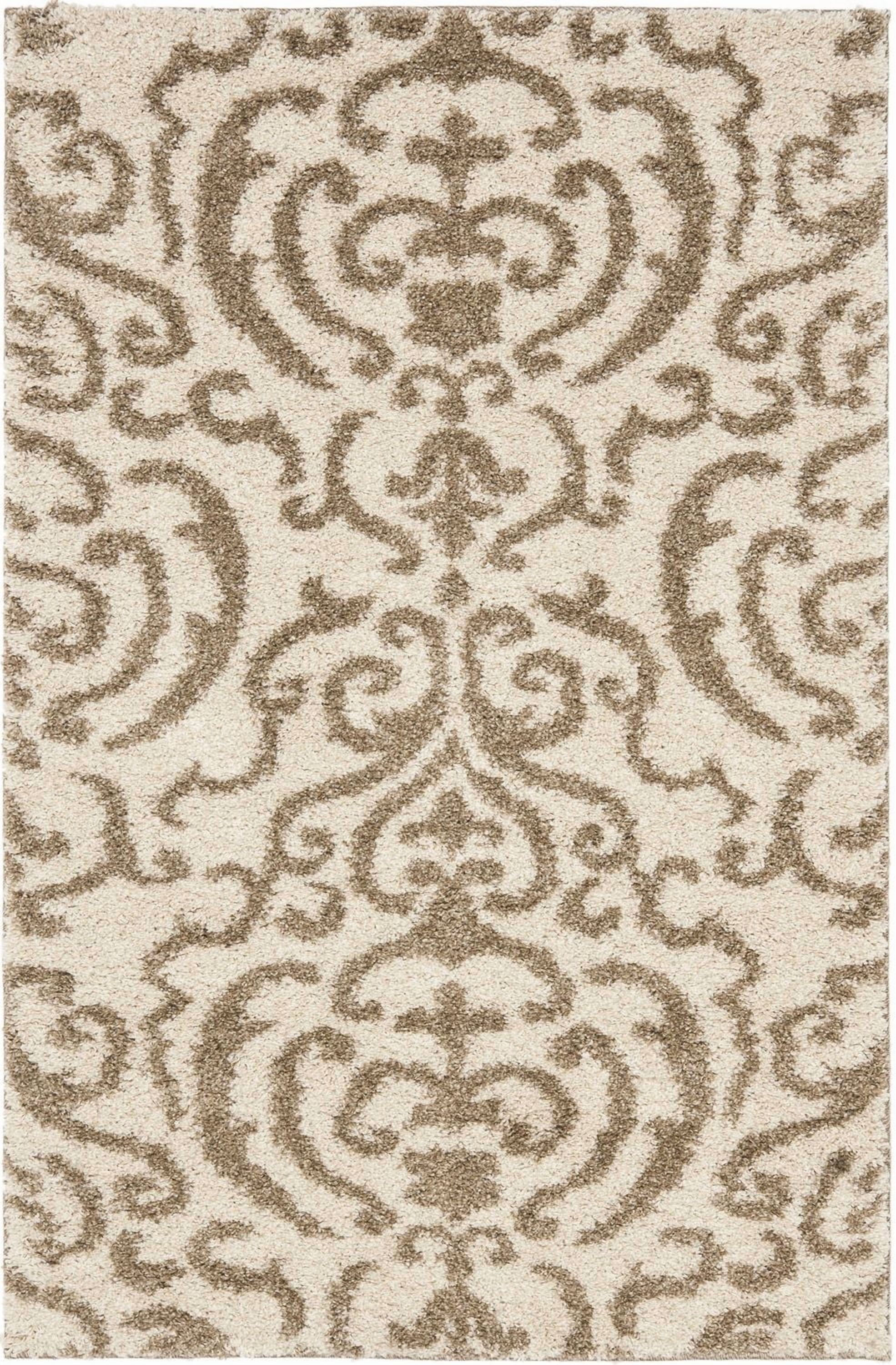 Safavieh Florida Deangelo Damask Plush Shag Area Rug