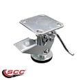 thumbnail image 2 of 4" Kickbar Floor Truck Lock w/Top Plate - Service Caster Brand, 2 of 2