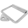 thumbnail image 1 of Body Power Stirrup Single Handle Cable Attachment Chrome Grip | Ultra Durable Solid Stainless Steel | Commercial Grade Exercise Attachments For Professional & Home Pulley Machines, 1 of 9