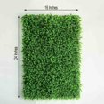 thumbnail image 3 of Efavormart 4 Pack Artificial Plants Wall Boxwood Hedge Grass Mat/High Density Greenery Panels Ivy Fence Grass Mat Covers 11sq.ft, 3 of 10