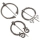 thumbnail image 3 of Juego de broches vikingos vintage - 3 piezas Alfileres de capa Broches de chal Alfileres Broche de capa medieval Joyería vikinga Alfiler de bufanda para chales Bufandas Trajes medievales, 3 of 6