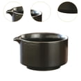 thumbnail image 6 of TISHITA Matcha Bowl Handcrafted Matcha Accessories for Whisking Matcha Traditional Porcelain Tea Bowl for Japanese Matcha Preparation Black, 6 of 8