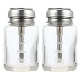 thumbnail image 1 of EeaseCA 2pcs Empty Glass Bottles Alcohol Dispenser Bottles Pressing Type Alcohol Bottles, 1 of 8